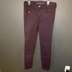 AE super stretch skinny jeans